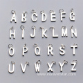 Sterling Silver Pendant Setting Letters A-Z Alphabet Pendant